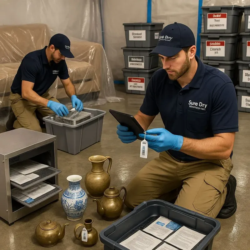 Content Protection and Restoration process in Fairfield, CA