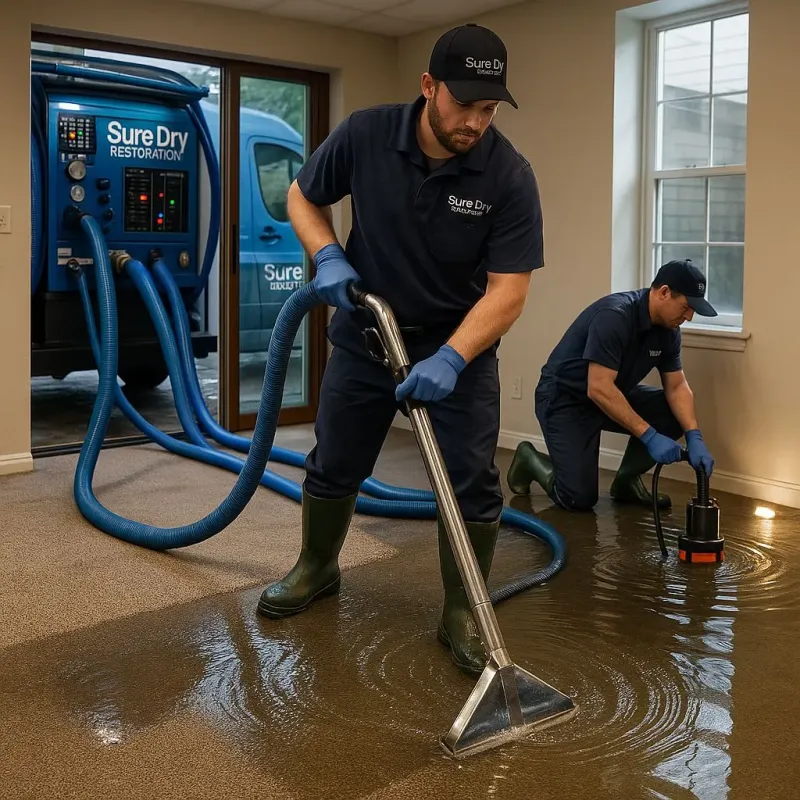 Water Extraction and Removal process in Fairfield, CA